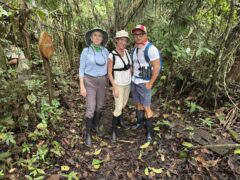 Flora and Fauna of the Ecuadorian Amazon: One Visitor's Perspective 15 3 people in the jungle