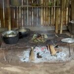 Ecuadorian Amazon: Parrots, Piranhas, and Peace 36 rustic grill with food