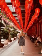 Singapore Uncovered: Top 10 Must-Do Experiences 48 Girl in Singapore under lanterns
