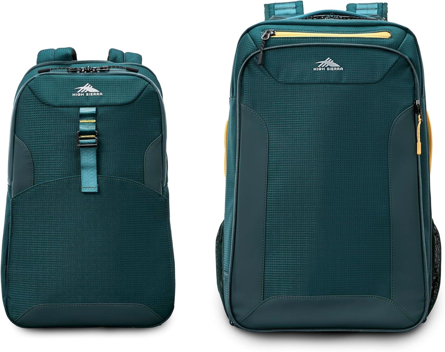 High Sierra Wheeled Backpack with Detachable Day Pack 1 High Sierra Wheeled Backpack with Detachable Day Pack