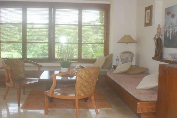 Photo of the livingroom of villa semana