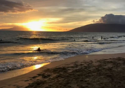 Photo of a sunset in hawaii took by Jennifer