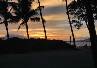 Photo of a sunset in hawaii took by Jennifer 2