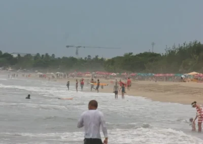 Vuong surfing, beach Kuta, Bali