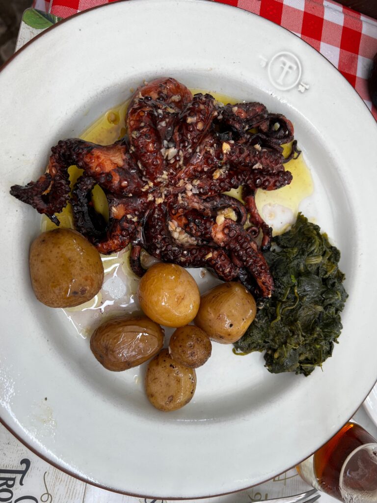 Grilled Octopus, Portuguese Style