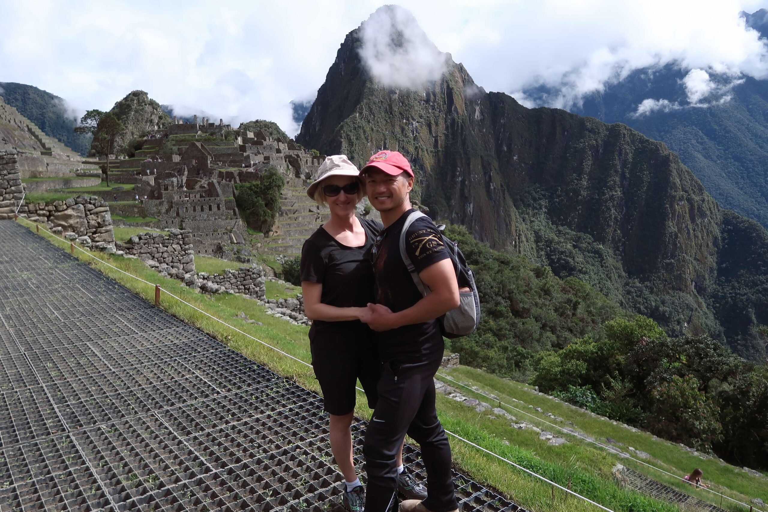 Jen and Vuong Machu Picchu