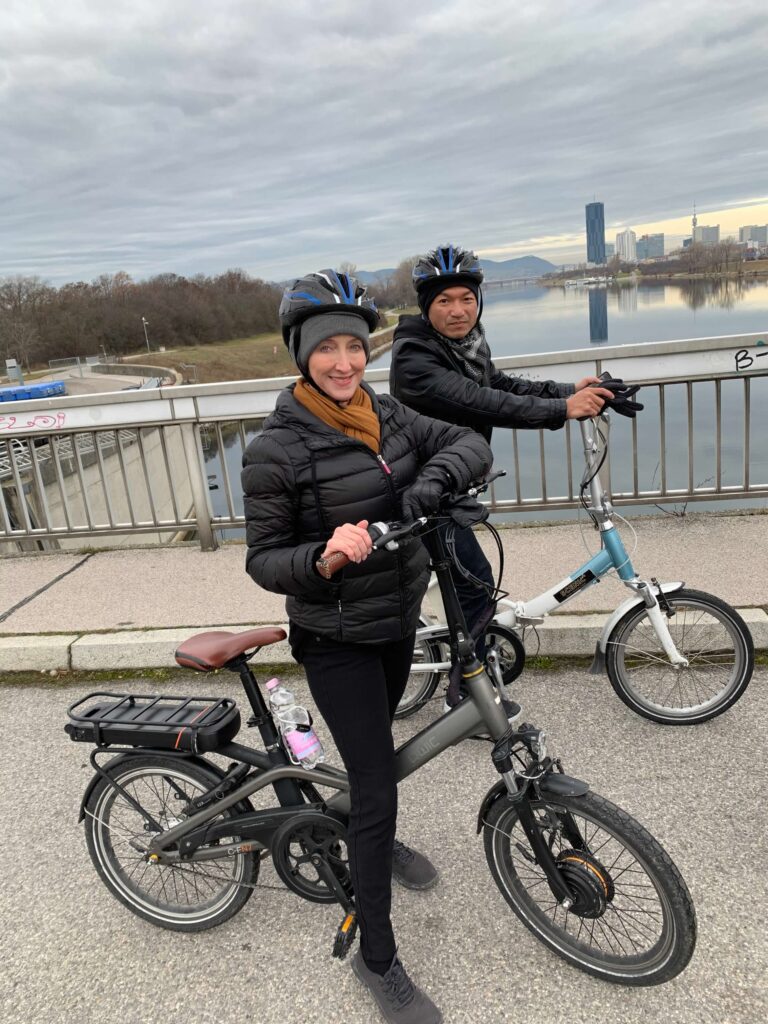 Biking in Vienna