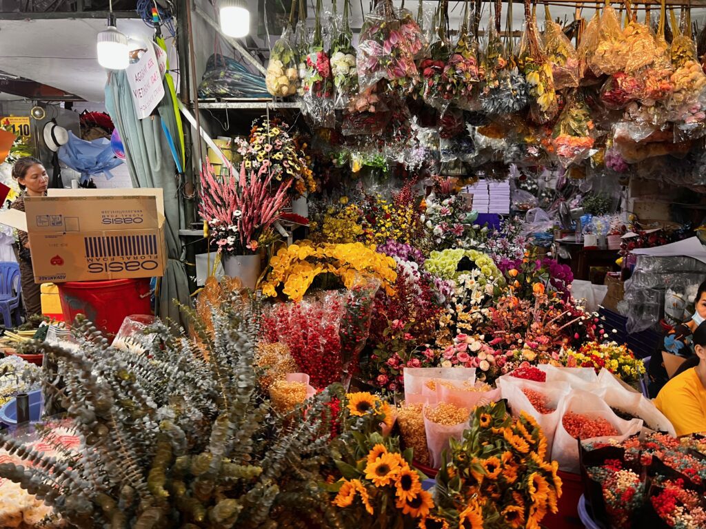 Ho Thi Ky Flower Market