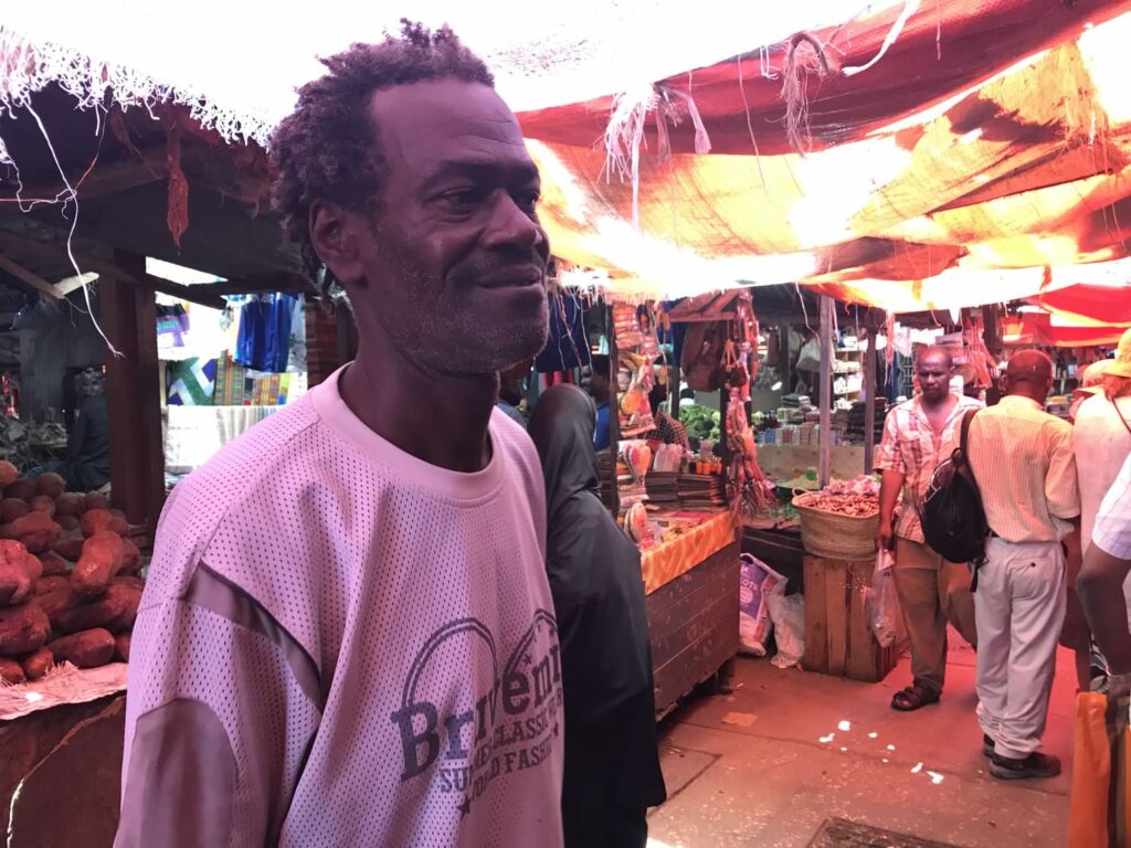 Sayed in Spice Market Zanzibar