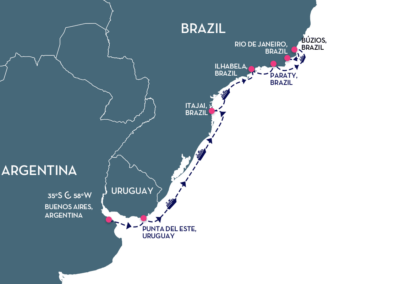 Azamara Quest Cruise: Rio de Janeiro, Uruguay, and Argentina