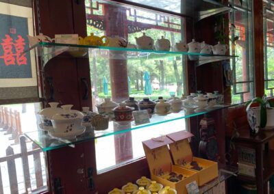 tea set display