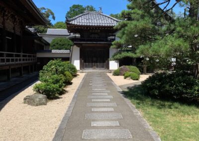 walkway leading to temple