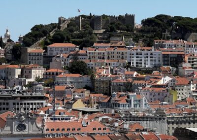 view of the city of Lisbon