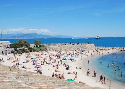 people on beach