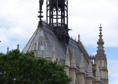 rear view of Notre Dame