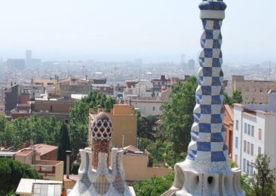 Gaudi designed gingerbread looking house