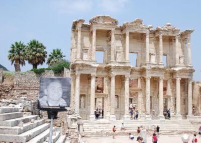 Ancient library at Ephesus, Turkey