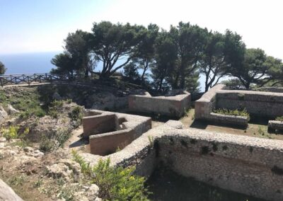 ruins on island