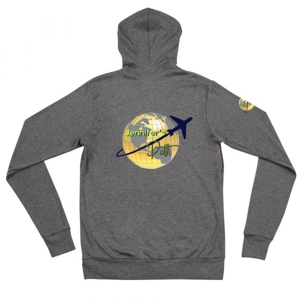 Unisex zip hoodie - Image 3