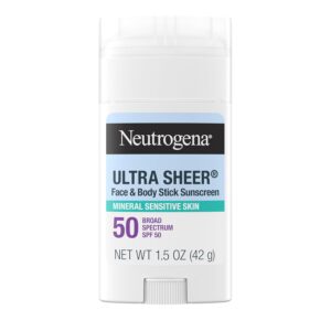 Reef Safe Solid Neutrogena Sunscreen