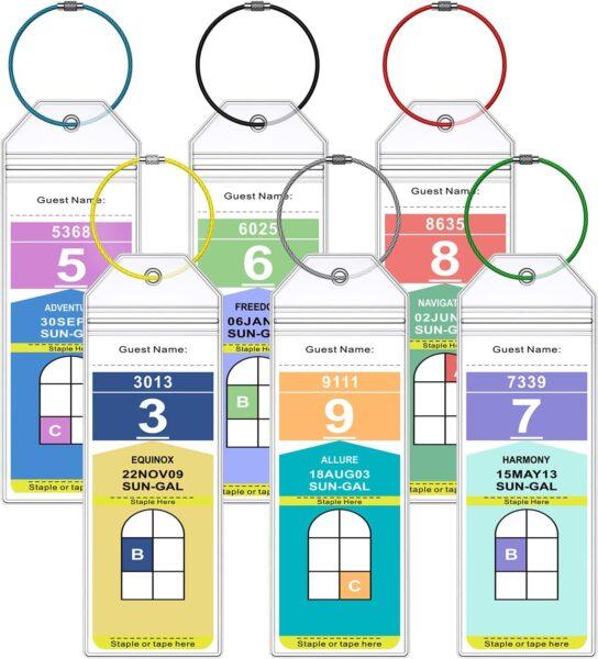 cruise packing list luggage tag holders