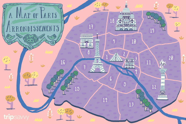 paris arrondissements map and guide 4136464 FINAL 5c7ed78bc9e77c0001e98f37