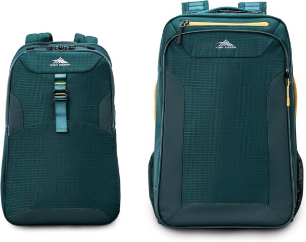 High Sierra Wheeled Backpack with Detachable Day Pack